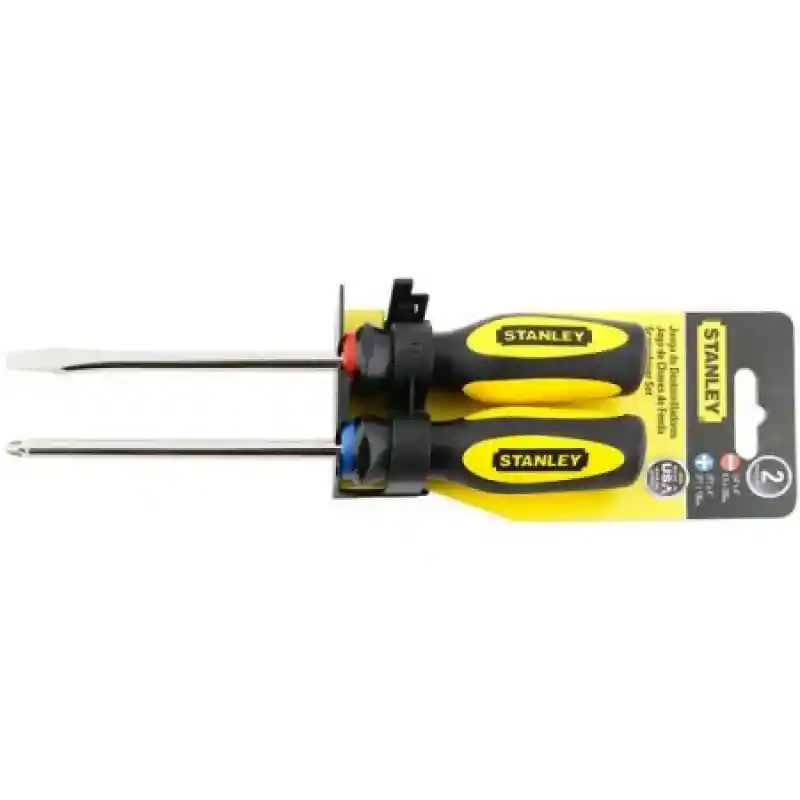 Stanley Destornillador Negro y Amarillo Stmt66670-840