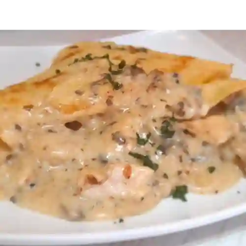 Crepe de Pollo Champiñón