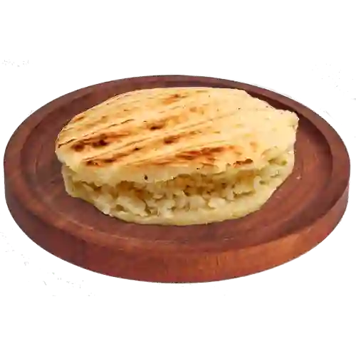 Arepa Aliñada de Queso Cuajada