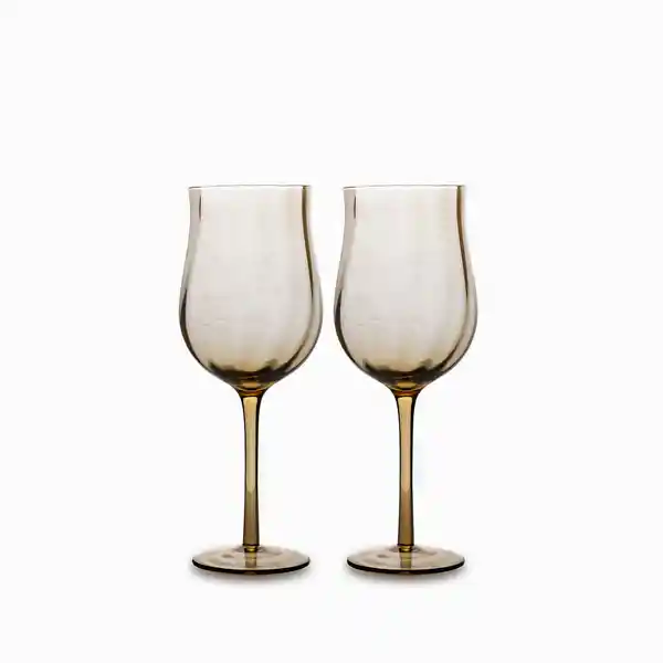 Set Copas Verona Ámbar Ambiente Gourmet