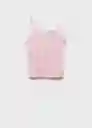 Top Bimba Rosa Talla 08 Niñas Mango