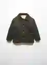 Abrigo Anorak William Khaki Talla 69 Niños Mango