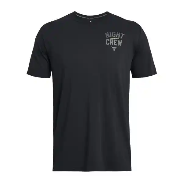 Under Armour Camiseta Rock Night Hombre Negro MD 1379751-001