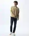 Camisa Hombre Beige Talla M 811G500_BEI161110 Americanino