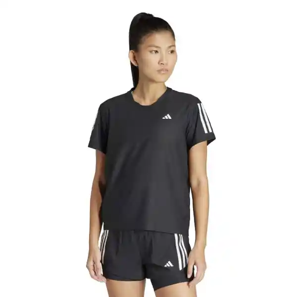 Adidas Camiseta Manga Corta Otr B Tee Correr Mujer Negro T.XL
