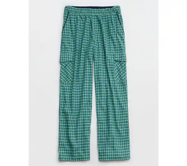 Pantalón de Pijama Aerie Verde Talla Small American Eagle