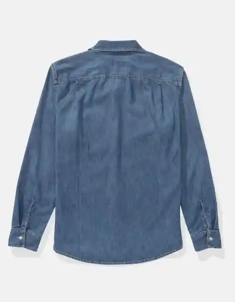 Camisa Hombre Azul Talla Medium 2954936 American Eagle