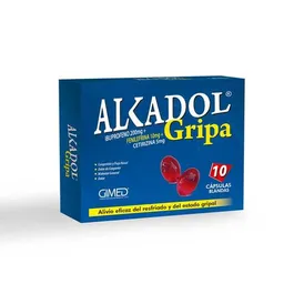 Alkadol Gripa (200 mg / 10 mg / 5 mg)