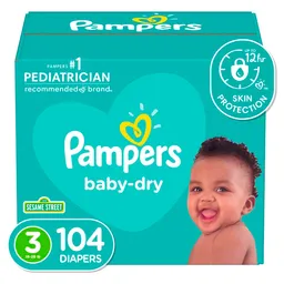 Pampers Pañal Baby-Dry Etapa 3