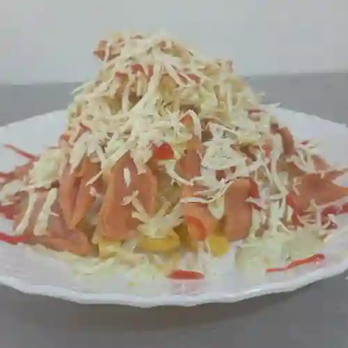 Salchipapas Sencilla