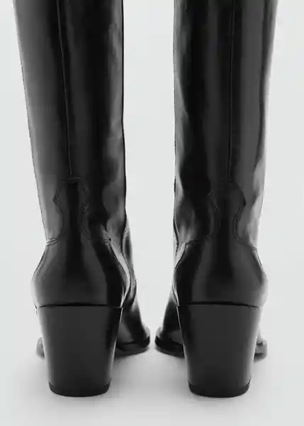 Botas Salsa Negro Talla 42 Mujer Mango