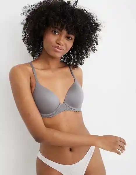 Brasier Aerie Gris Talla 34 Dd American Eagle 97928342