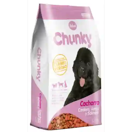 Chunky Alimento para Perro Cachorro Cordero Arroz y Salmón 