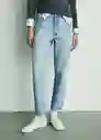 Jean Mom2000 Tejano Medio Talla 32 Mujer Mango