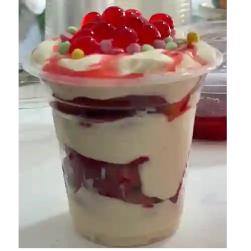 Fresas con Crema Klasik 9onz 2toppin