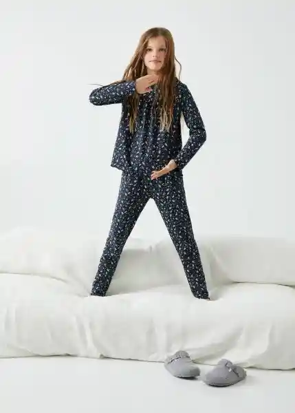 Pijama Belen Navy Talla 14 Niñas Mango