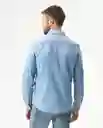Camisa Medio Azul Frances Medio Talla M Chevignon