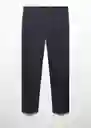 Pantalón Zurich Navy Talla 42 Hombre Mango