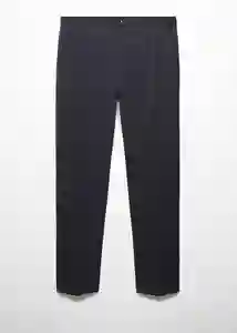 Pantalón Zurich Navy Talla 42 Hombre Mango