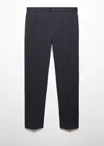 Pantalón Zurich Navy Talla 42 Hombre Mango