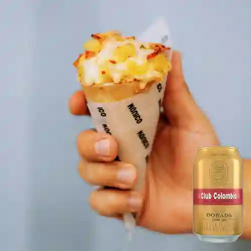 Combo Hawaiano + Club col. Dorada Lta 330ml