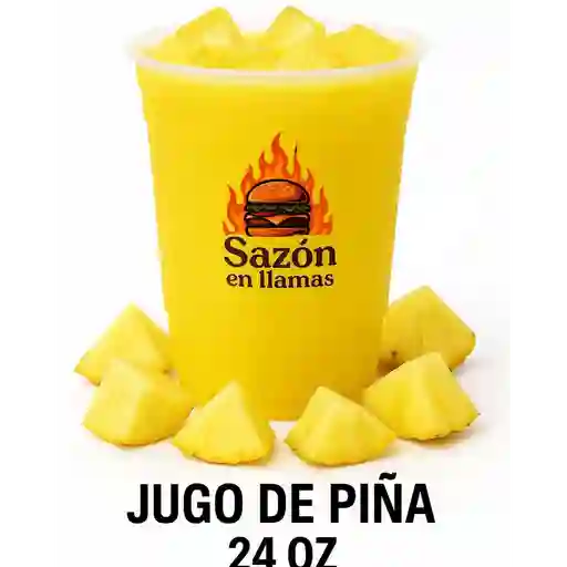 Jugo natural de piña