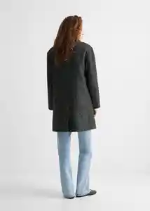 Abrigo Megan Gris Talla 21 Teen Niñas Mango