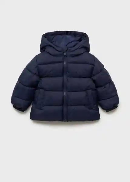 Chaqueta Anorak Aldo7 Navy Talla 97 Niños Mango
