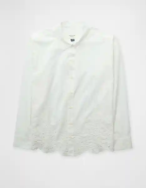 Camisa Mujer Blanco Talla Small 6433112 American Eagle