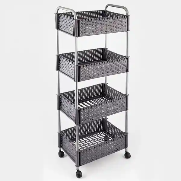 Metaltru Organizador 4 Niveles Gris 13401-26/46