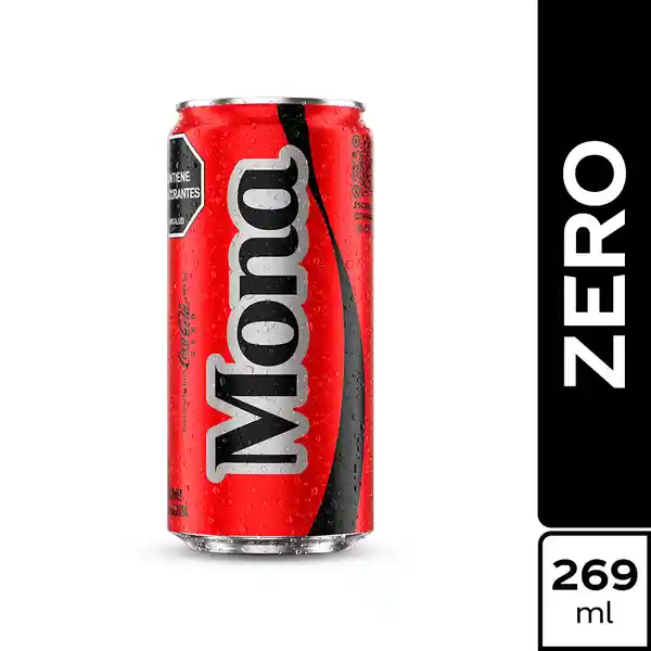 Gaseosa Coca-Cola Zero Mona 269ml