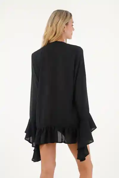 Camisa Aurea Negro Talla 01 S