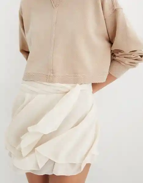 Falda Aerie Beige Talla X-Small American Eagle