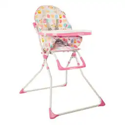 Silla Comedor Plegable Candy Infanti Hc-15-Pink