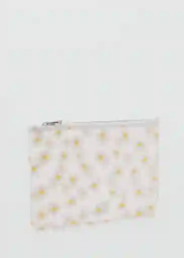 Neceser M Marga Blanco Talla 99 Mujer Mango