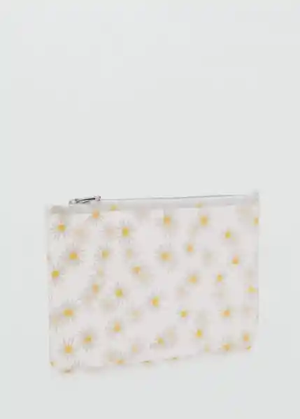 Neceser M Marga Blanco Talla 99 Mujer Mango
