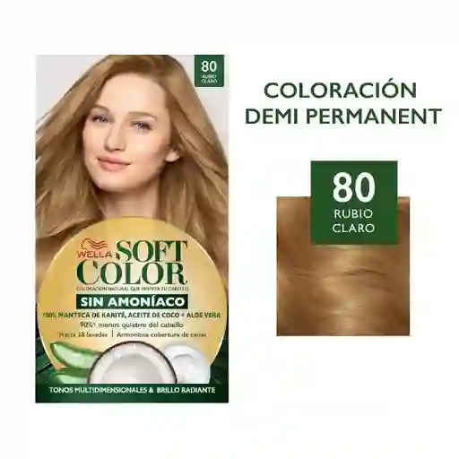 Soft Color Tinte Capilar sin Amoníaco 70 Rubio Natural 
