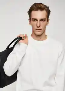 Buzo Jersey Antigua Blanco Talla XXL Hombre Mango