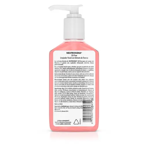 Oil Free Moisture Limpiador Facial