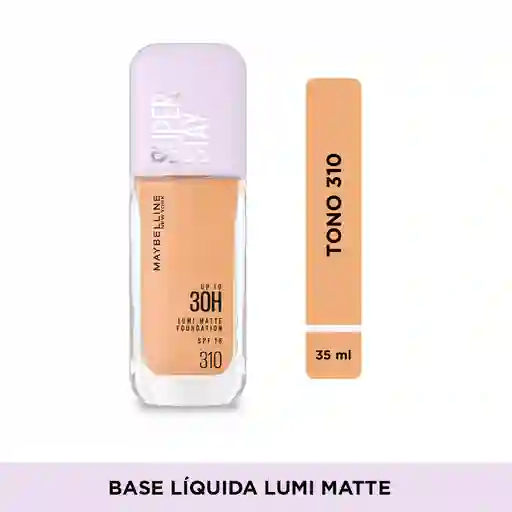 Base Líquida Maybelline Superstay Lumi Matte 310 x 35 ml