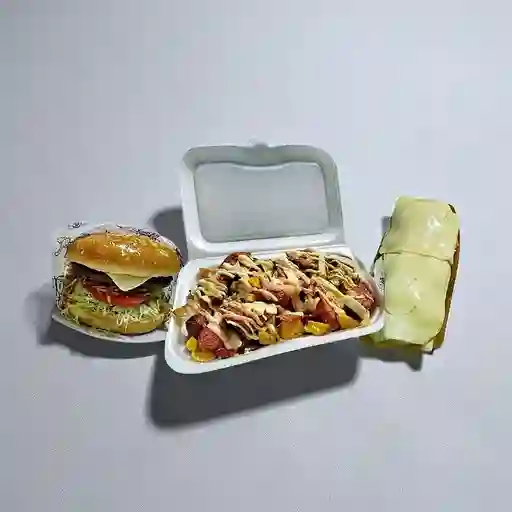 Super Combo Perro, Hambur y Salchipapa