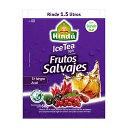 Hindú Té en Polvo Light Sabor a Frutos Salvajes con Stevia 