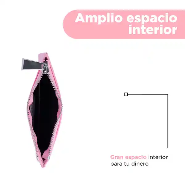 Tarjetero Barbie Rosa Claro Miniso