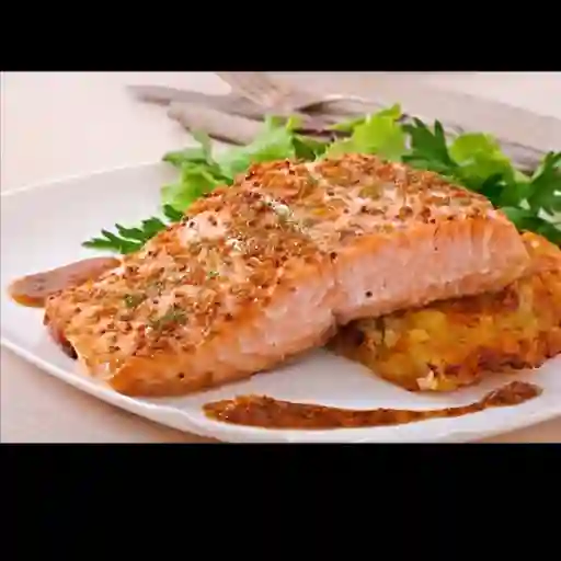 Salmón a la Plancha