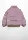 Abrigo Anorak Irina Morado Talla 11 Niña Mango