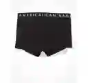 Bóxer Negro Talla Small Hombre American Eagle