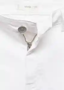 Short Cargo W Off White Talla 19 Niñas Mango