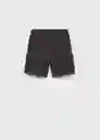 Bermuda Cargos Antracita Talla 10 Niños Mango