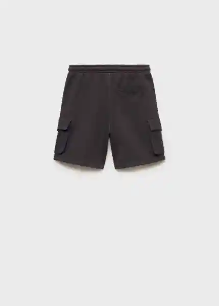 Bermuda Cargos Antracita Talla 10 Niños Mango