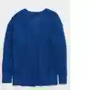 Buzo Azul Oscuro Aerie Talla Small American Eagle